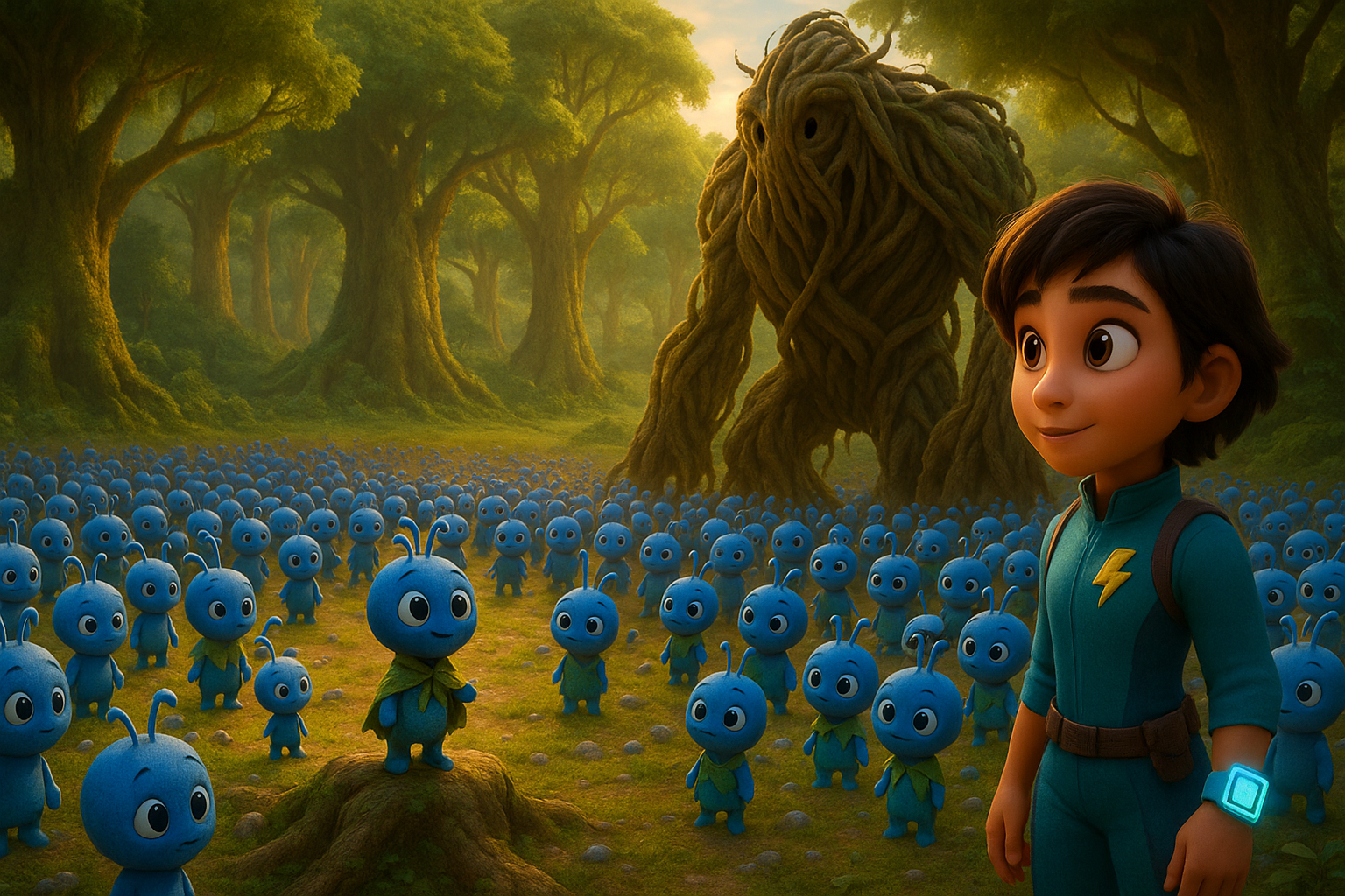 All five Sprocket villages gathered